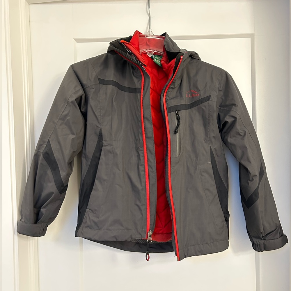 Boys S/8 Lands End 3-in-1 Coat